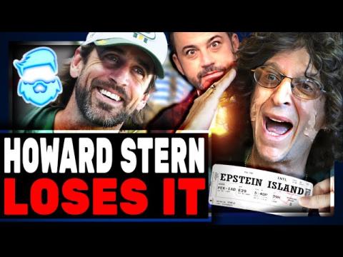 Howard Stern Has EPIC MELTDOWN Defending Big Pharma & Jimmy Kimmel! Get's ROASTED (Fixed)