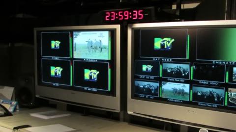 Últimos 3 minutos da MTV Brasil de dentro da emissora