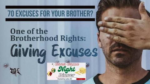 GAZA GAME NIGHT?!?!? | 70 EXCUSES FOR YOUR BROTHER! | TIKTOK | PALESTINE
