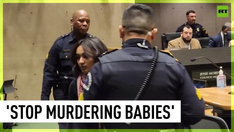 Pro-Palestine activists disrupt Dallas City Hall meeting