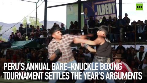 Peru’s annual bare-knuckle boxing tournament settles the year’s arguments
