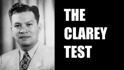 The Clarey Test on Ramon Magsaysay