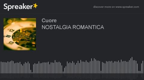 NOSTALGIA E SEGUIR EM FRENTE