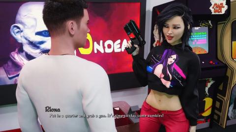 Being A DIK S3 Ep10 Pt. 6: At The Arcade With Riona!