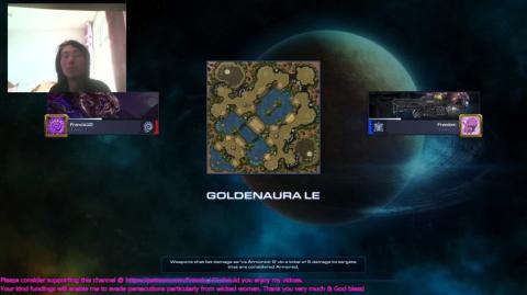 SC2 got mauled by platinum mass reapers in the early game on goldenaura T_T T_T