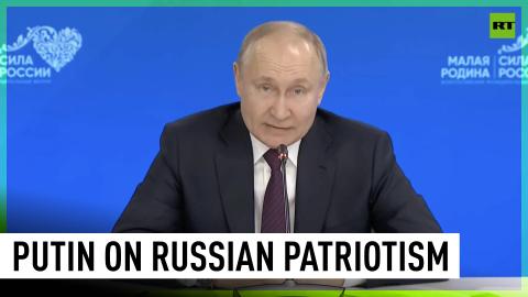 Our attitude towards the Motherland cannot be defeated – Putin