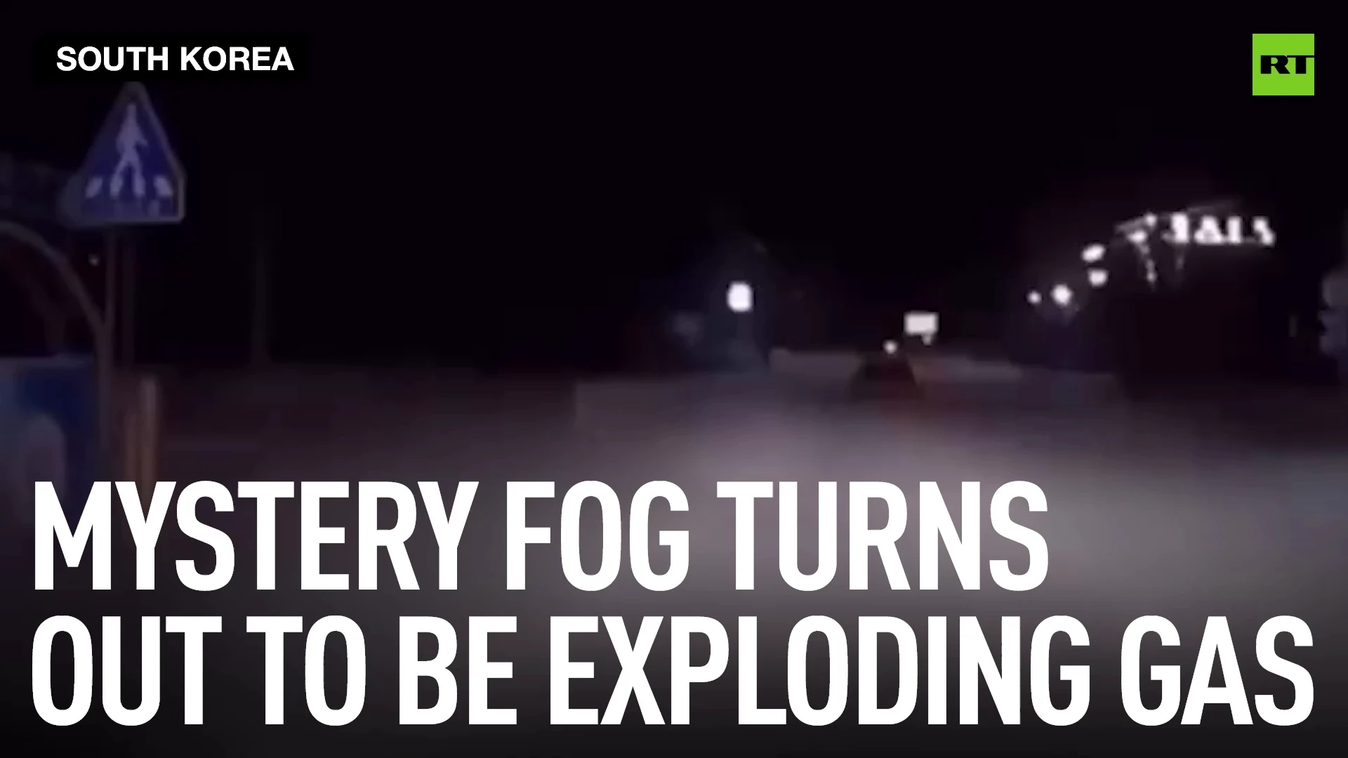Mystery fog turns out to be exploding gas