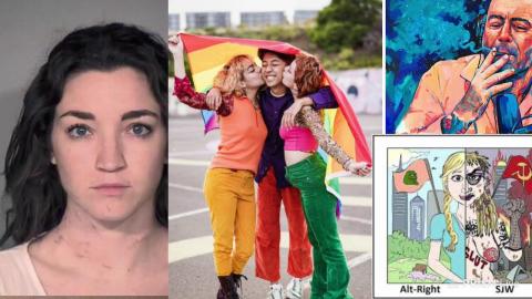 A Cali chick Stabbed Boyfriend 108 times /30% of Gen Z adults identify as LGBTQ