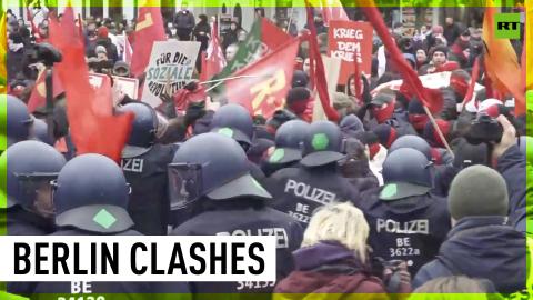 Rally for Rosa Luxemburg and Karl Liebknecht turns violent