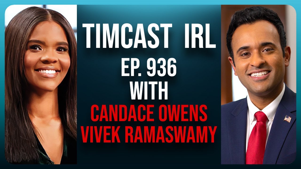 Timcast IRL - Christie DROPS OUT, Caught On HOT MIC! Townhall w/ Vivek ...