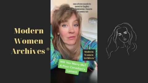 Woman Admits It's Her Fault She Can't Find A Man