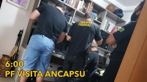 Visita da Polícia Federal no ANCAPSU