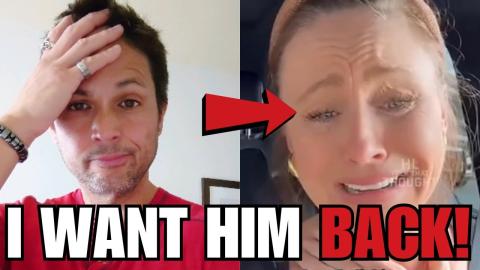Woman BREAKS DOWN IN TEARS Crying After DIVORCING HUSBAND