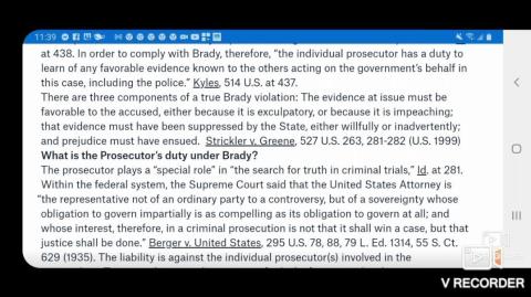 42 USC 1983 - BRADY VIOLATIONS - PART 2