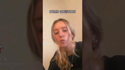 Is This The Most BRAINDEAD Woman Ever?