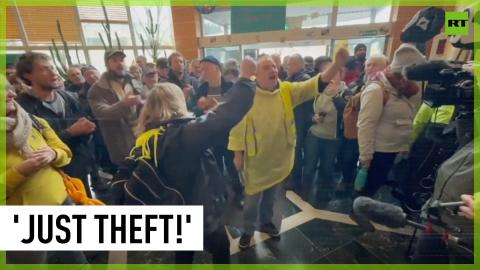 French farmers storm Lactalis HQ over milk prices