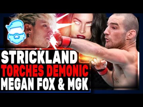 Megan Fox DESTROYED By Sean Strickland For DEMONIC Rituals & Uses South Park Meme To Clown Boyfriend