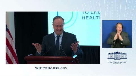 White House Challenge to End Hunger and Build Healthy Communities Event with Second Gentleman Emhoff