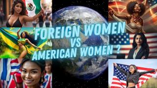 Foreign Women V.s. American Women (Debate)  @TheAndrewShow40  VS  @BlackManTravels  (+Open Panel)