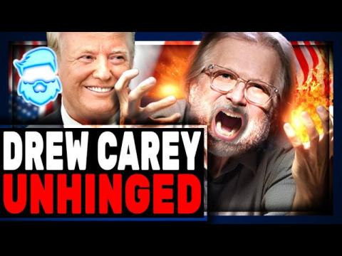 Drew Carry MELTDOWN Hates Half Of America DEMANDS JAIL For Trump Supporters In Anti-Free Speech Rant