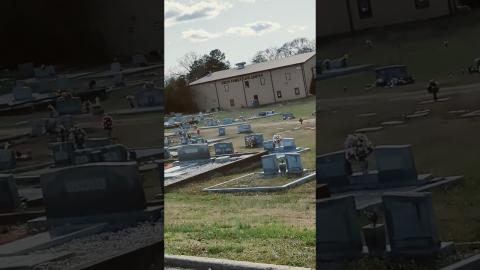 Irony at the Cemetery!