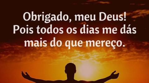 Obrigado por nada, Jesus!