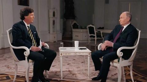 Tucker Carlson interview with Vladimir Putin. Full 2h reupload.