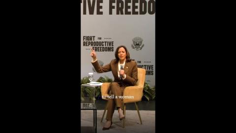 Vice President Harris Addresses the Importance of Roe v. Wade