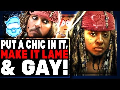 Disney REPLACES Johnny Depp With Black Female In Pirates Of The Caribbean & Gets Hilariously ROASTED