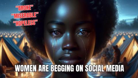 Women are Using Social Media to Beg for Food, Money and Dates