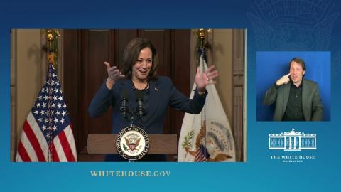 Vice President Harris Delivers Remarks at the Community Violence Awareness Week Culminating Ceremony