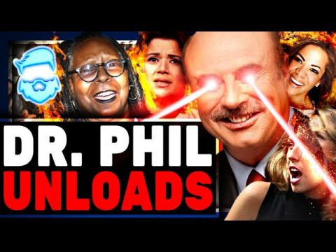 Dr Phil Goes NUCLEAR On WOKE Hosts Of The View & The Crowd Sides With HIM As Whoopie Goldberg RAGES