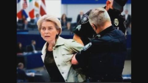 Ursula von der Leyen - The WEF Stooge - This is her future.
