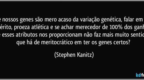 Você pode passar seus genes, porém nunca o LEGADO!