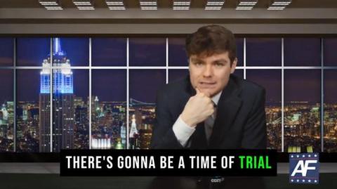 Nick Fuentes says the reign of the United States is over, but describes a silver lining