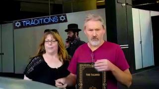 Security camera footage Jewish run organised stalking end government staged false flag hoaxes