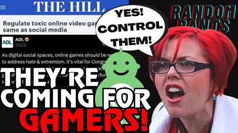 THIS WAS ALWAYS THE PLAN! ADL Asks Congress To CONTROL Gamers! The Sweet Baby Inc Fallout Continues!
