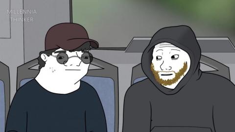 when she has an OF (doomer cartoon)