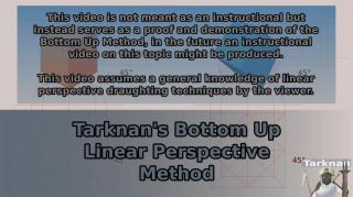 Tarknan's Bottom Up Linear Perspective Method
