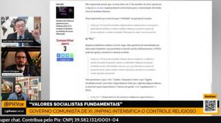 COMUNISMO - Xi Jinping aumenta repressão religiosa na China (P.H. Araújo; José Carlos Sepúlveda) (9 de set. de 2023)