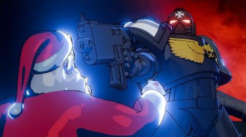 What if Black Templars met Santa Claus_ _ Warhammer 40K Parody