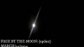 so there's a face looking at us behind the moon XD