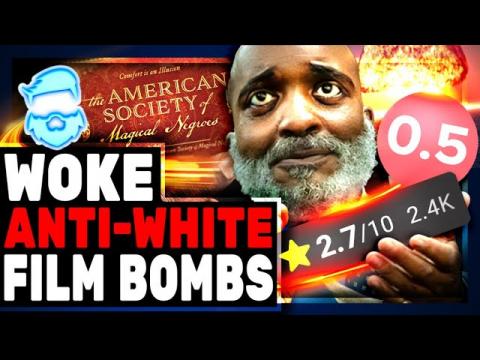 Anti-White Movie BOMBS At Box Office! Biggest Flop In History! American Society of Magical Negroes