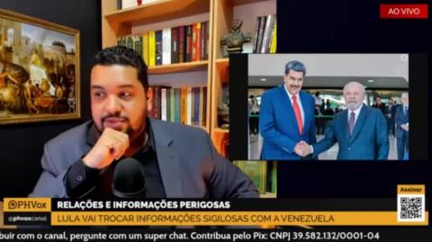 Lula vai trocar informações sigilosas com a Venezuela (10 de jun. de 2023)