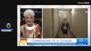 83 YEAR OLD COUGAR DATES MEN IN THEIR 20 S  - THE TODAY SHOW AUSTRALIA.