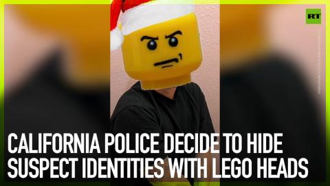 California police decide to hide suspect identities with Lego heads