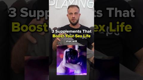 3 Supplements That Will Boost Your Sex Life