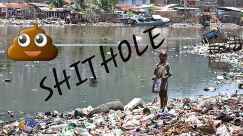 Niggas turn everywhere they go into a shithole.