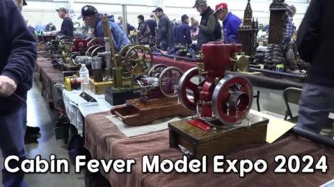 Jaw-Dropping Engines Displayed at Cabin Fever Model Expo 2024