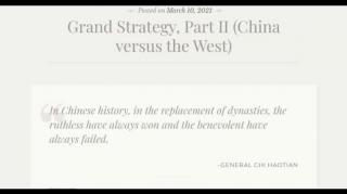 Grand Strategy, Part II (China versus the West) (Jeffrey Nyquist)